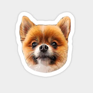 Pomeranian Cute Puppy Dog Pom Sticker